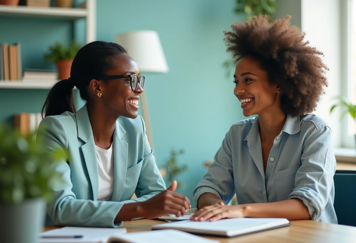 Discussing loan options for bad credit