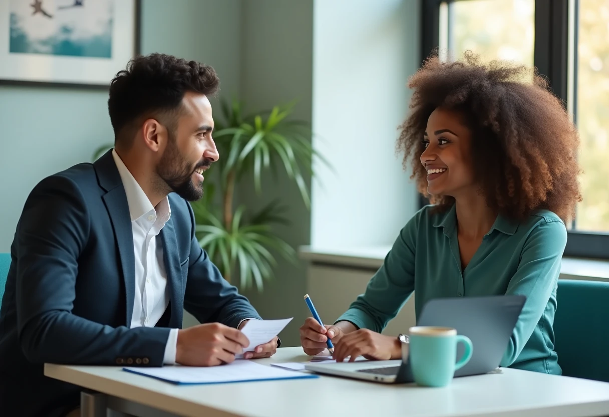 Discussing flexible loan options