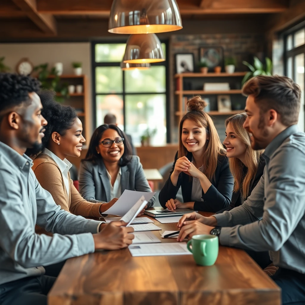 Discussing flexible loan options