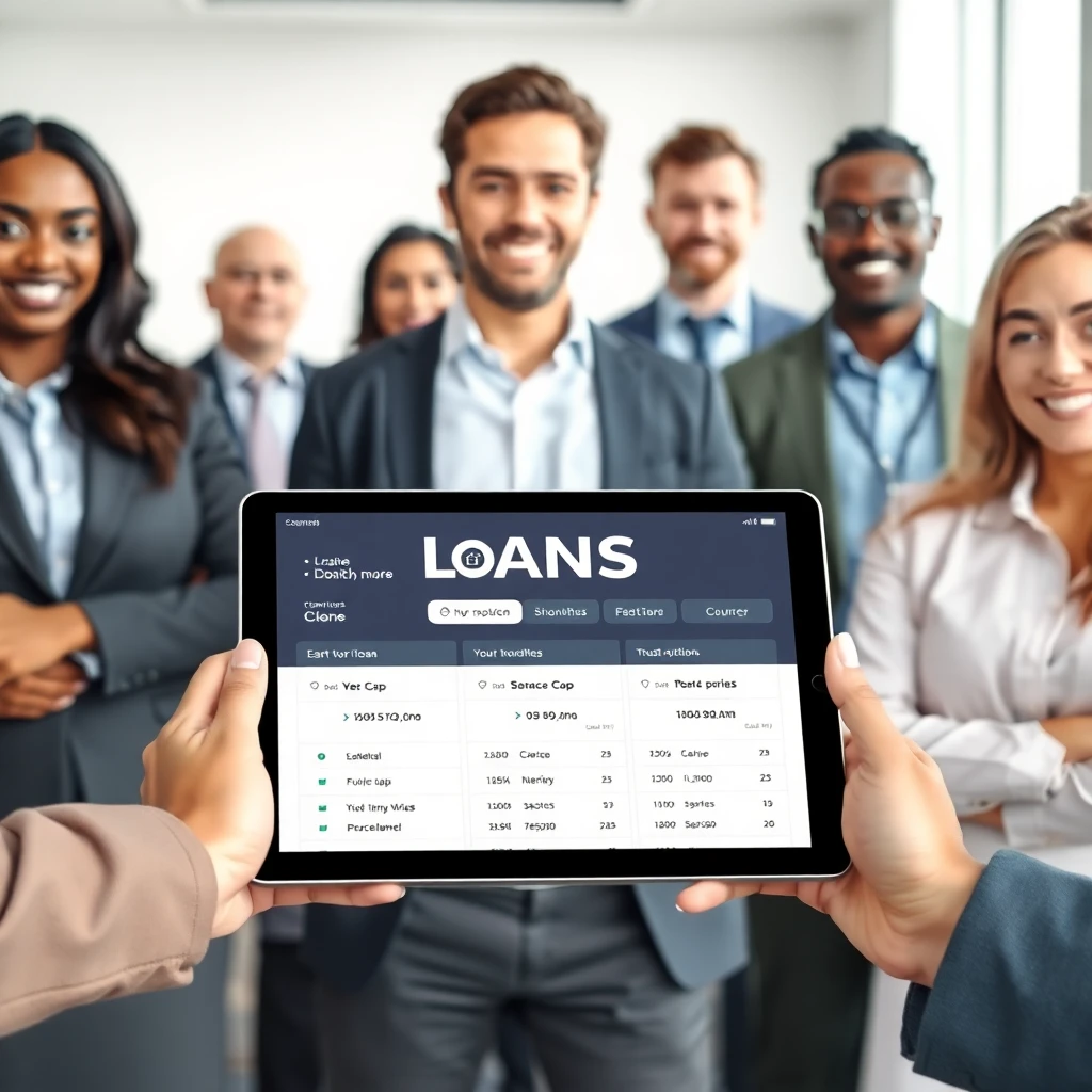 Digital loan interface